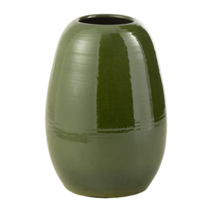 J-Line vase Lola - porcelaine - vert - medium - Ø 29 cm