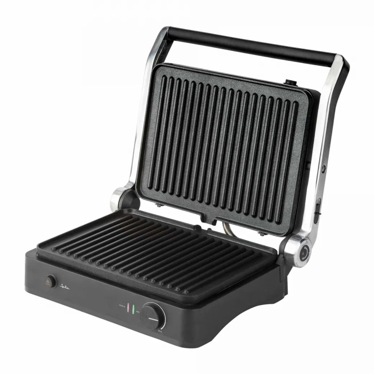 Parrilla eléctrica grill JATA JEGR1450 con placas rayadas extraíbles (29,6 x 21,8 cm) 2000 W