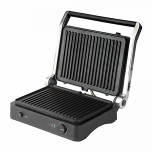 Parrilla eléctrica grill JATA JEGR1450 con placas rayadas extraíbles (29,6 x 21,8 cm) 2000 W