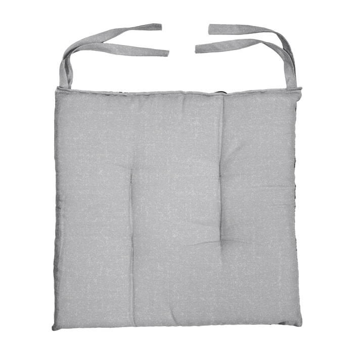 6X CUSCINO SEDIA DIS.TEXTURE GRIGIO 40X40 CM