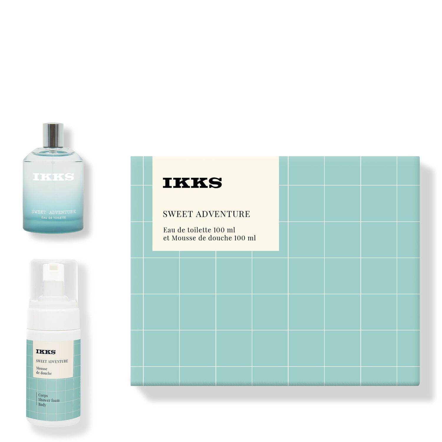 Sweet Adventure - Coffret Eau de Toilette 100ml + Mousse de Douche 100ml