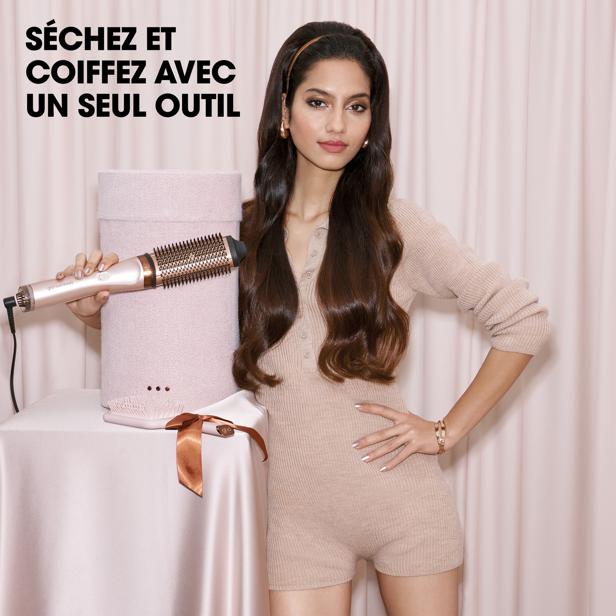 Coffret Brosse Soufflante 2-en-1 ghd Duet Blowdry - Édition limitée ghd Cashmere