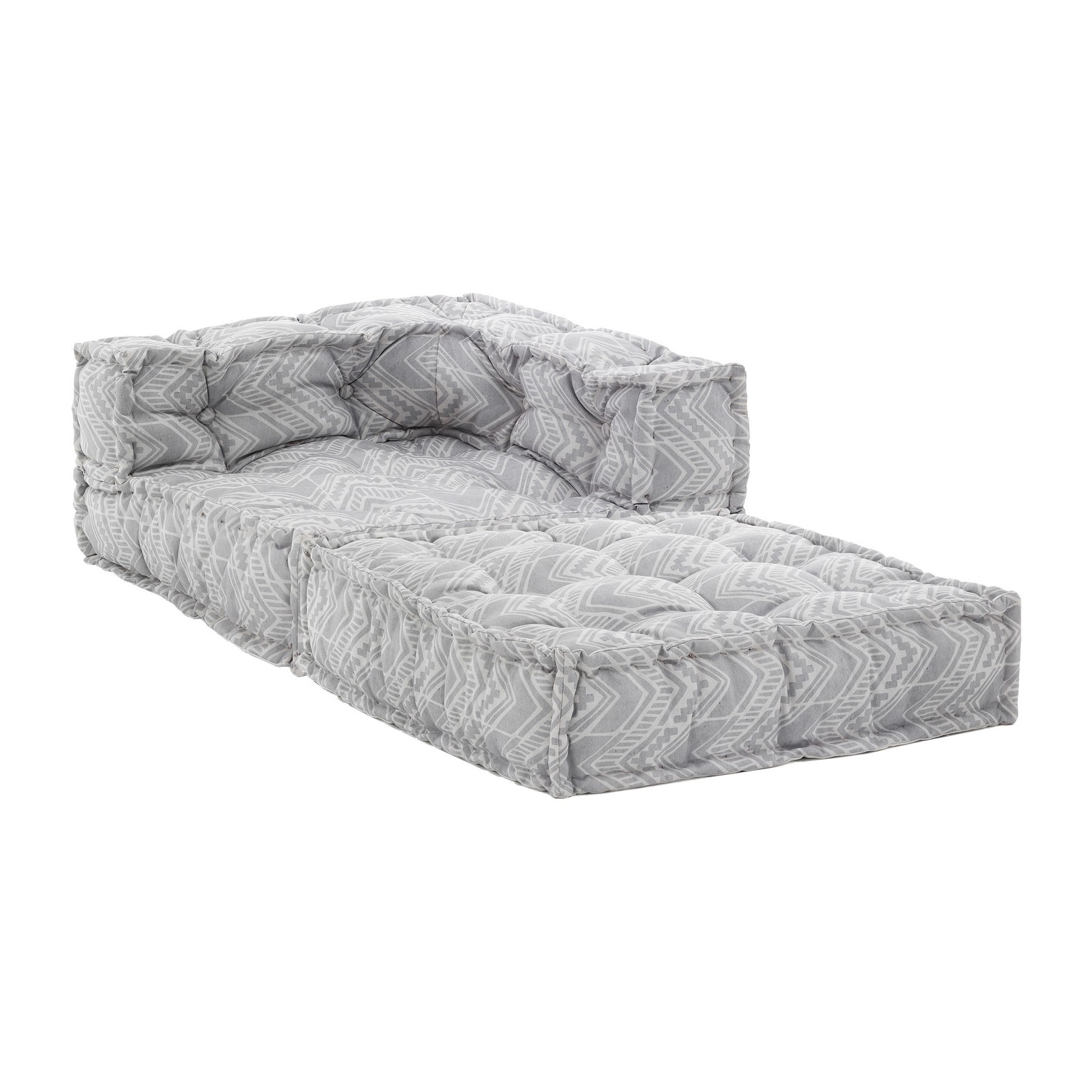 Tomasucci Fauteuil/Chaise Longue OUTDOOR IKAT GRIS