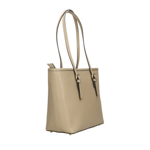 Borsa a spalla da donna - Modello Michelle - Vera pelle - 26.0 x 23.0 x 12.0 cm