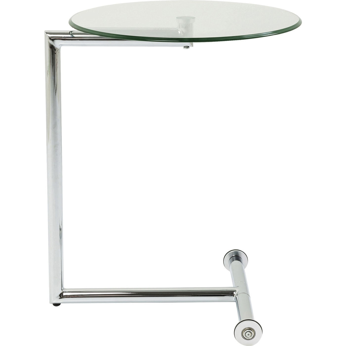 Table d'appoint Easy Living chromée Kare Design