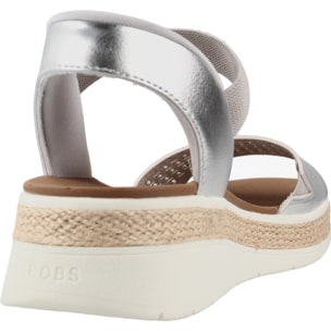 Sandalias Mujer Bobs Sun Ray Step Aside Plata