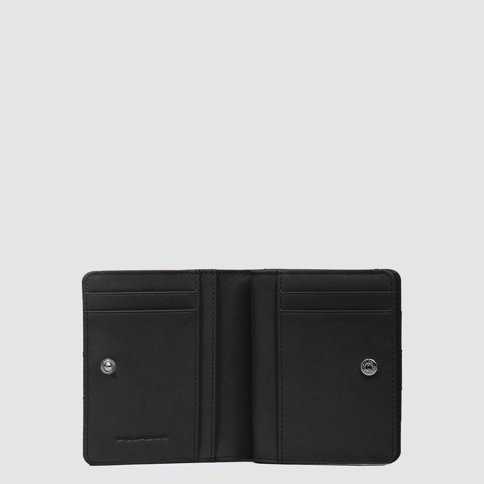 Piquadro Portafogli da donna piccolo con portamonete