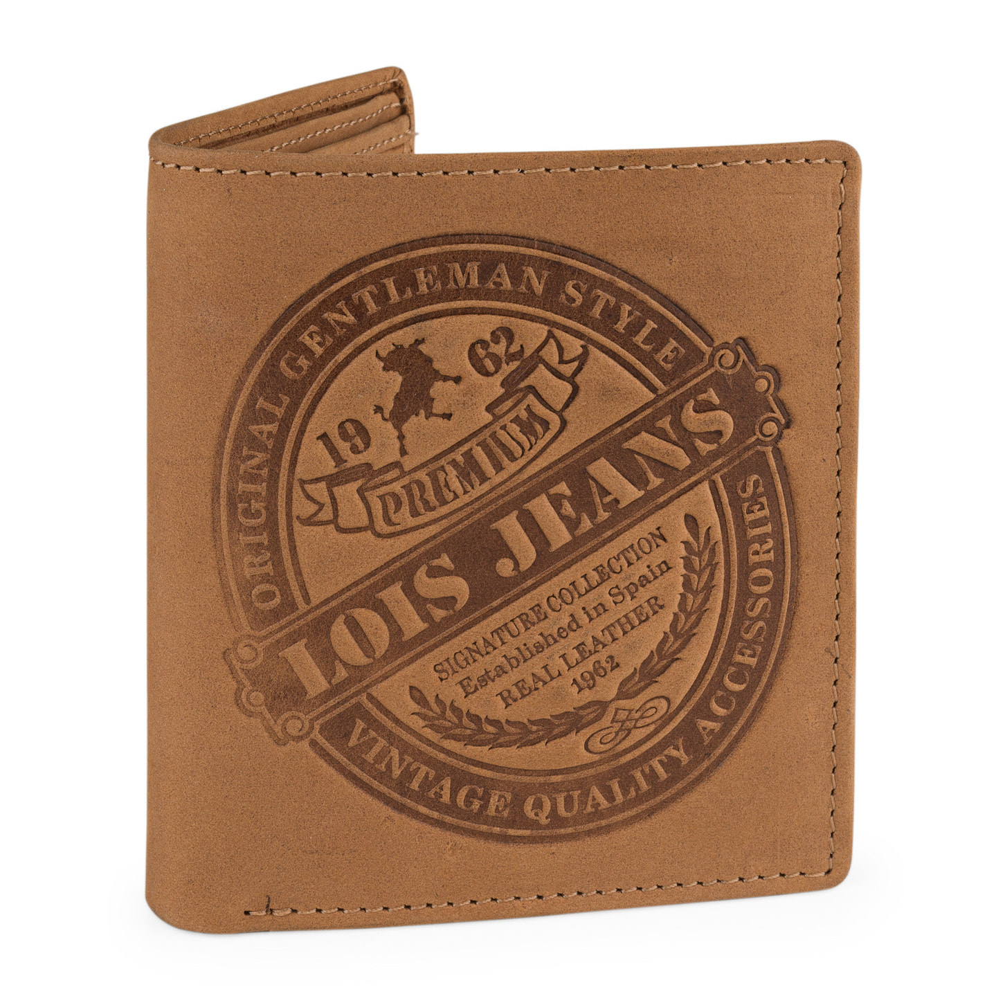 Cartera Hombre Piel Lois Compton Marron