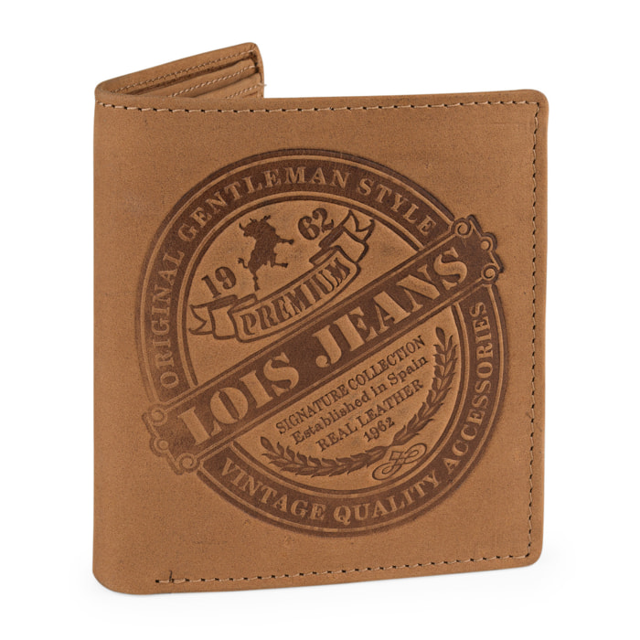 Cartera Hombre Piel Lois Compton Marron