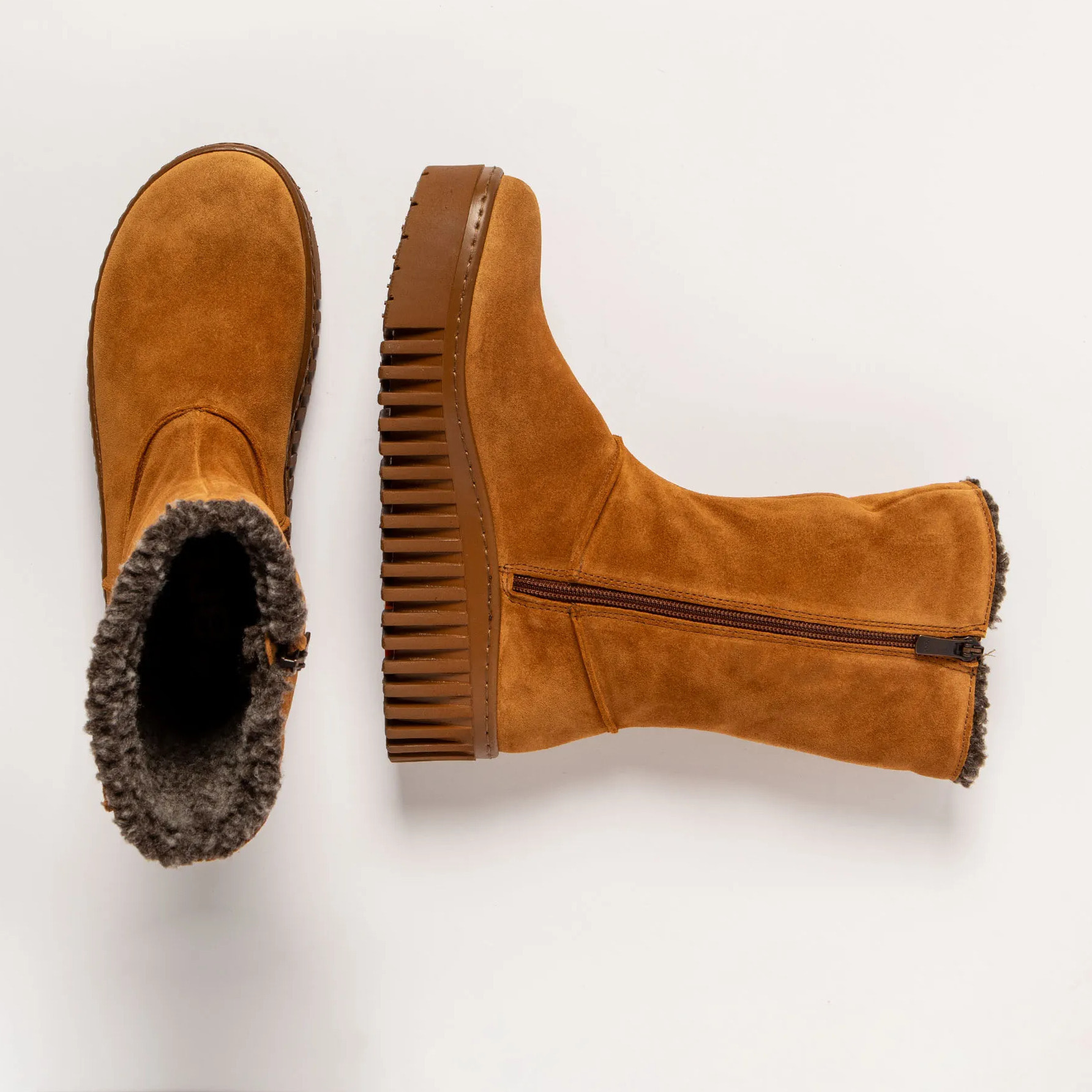 Botines 1511 SILK SUEDE TOFFEE/BRIGHTON color Toffee