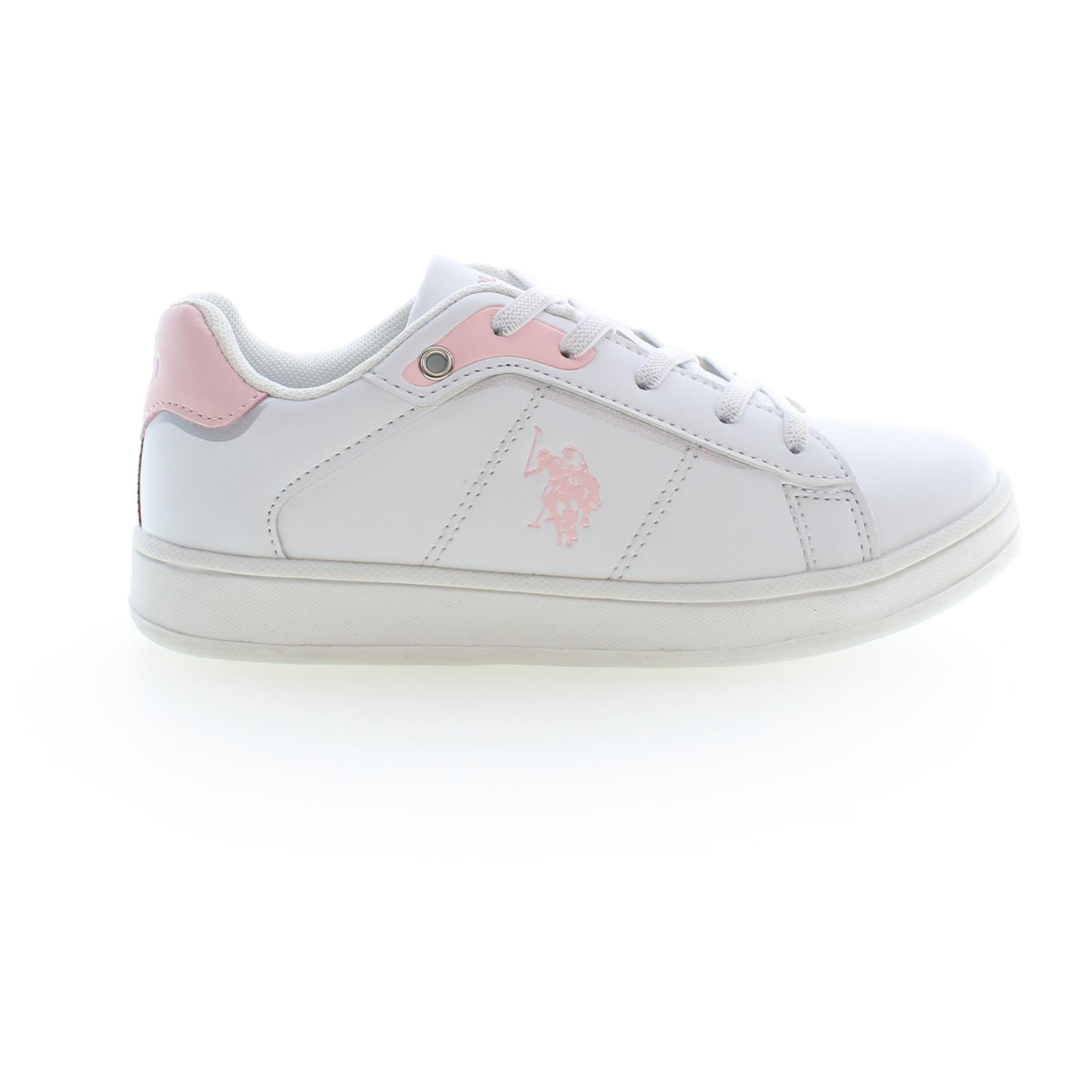 Sneakers U.S. Polo Assn White-Pink