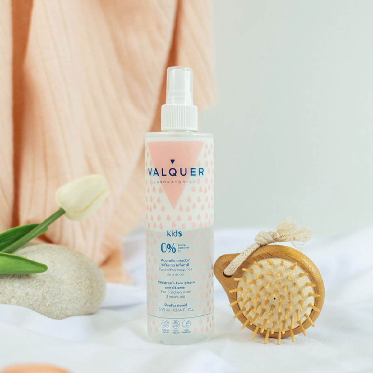 Valquer Pack champú y acondicionador bifásico infantil - 400 ml + 300 ml