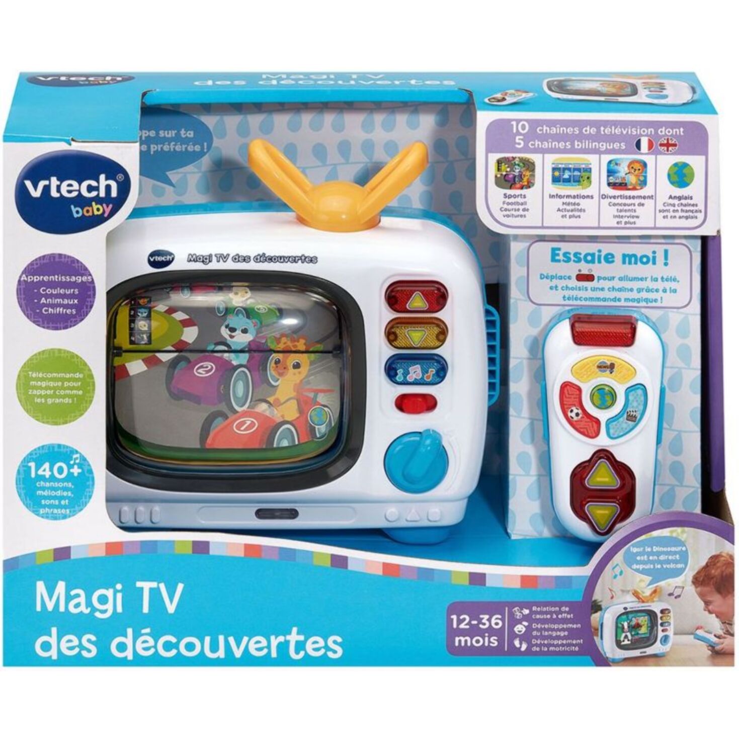 Jeu éducatif VTECH Magi TV des découvertes