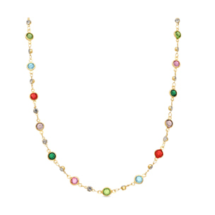 Collar Akas acabado oro amarillo 18k