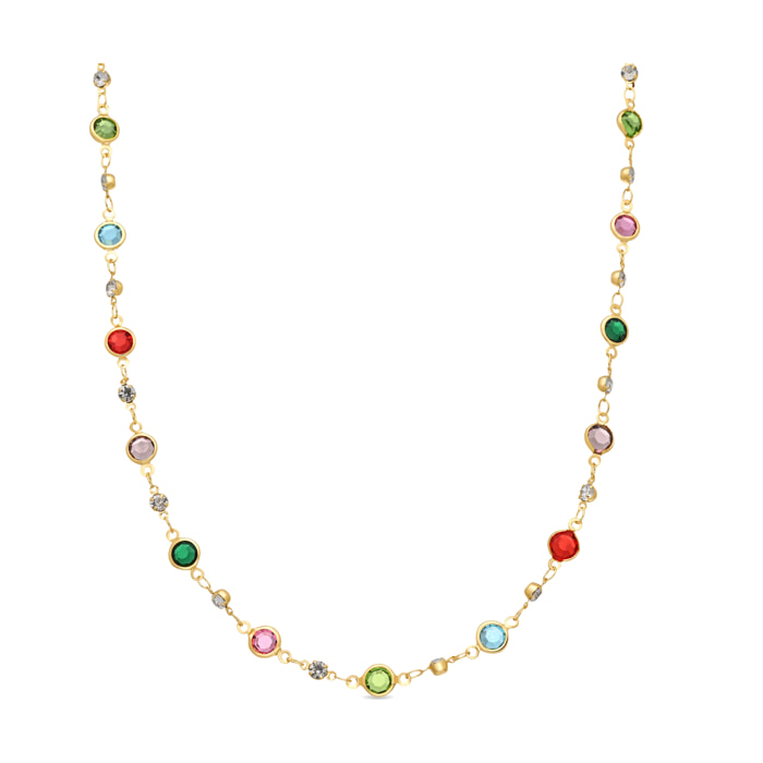 Collar Akas acabado oro amarillo 18k