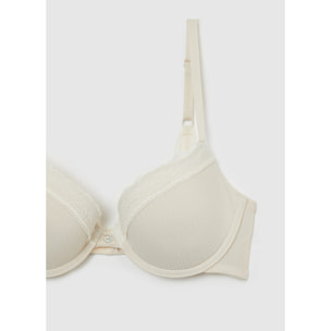 Reggiseno push up pizzo