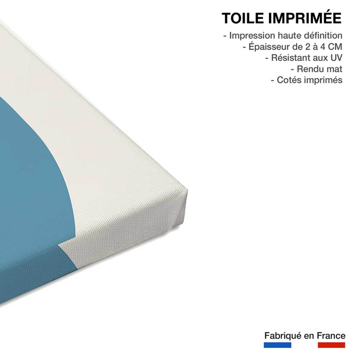 Tableau Bain de soleil Toile imprimée