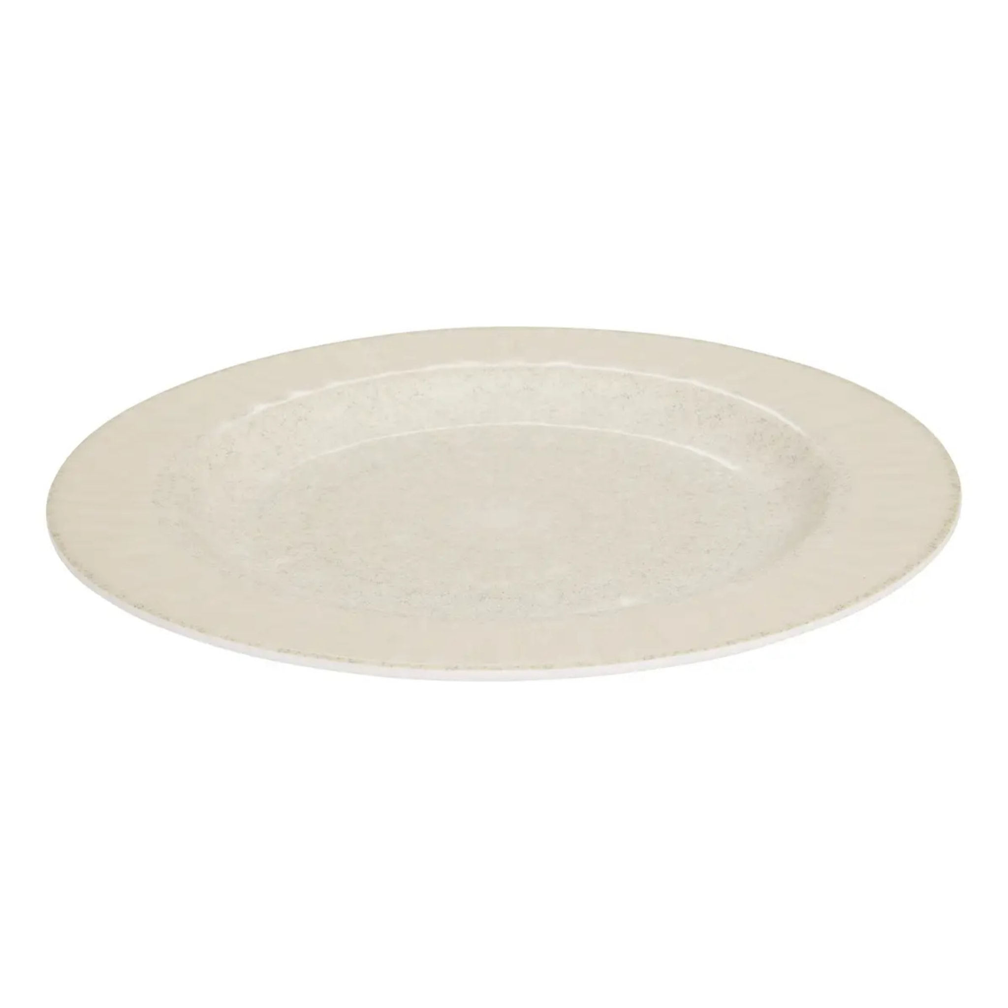 Assiette plate Solene D28cm beige