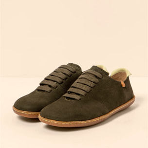 Zapatillas N296 NOBUCK LAVADO KAKI/EL VIAJERO color Kaki