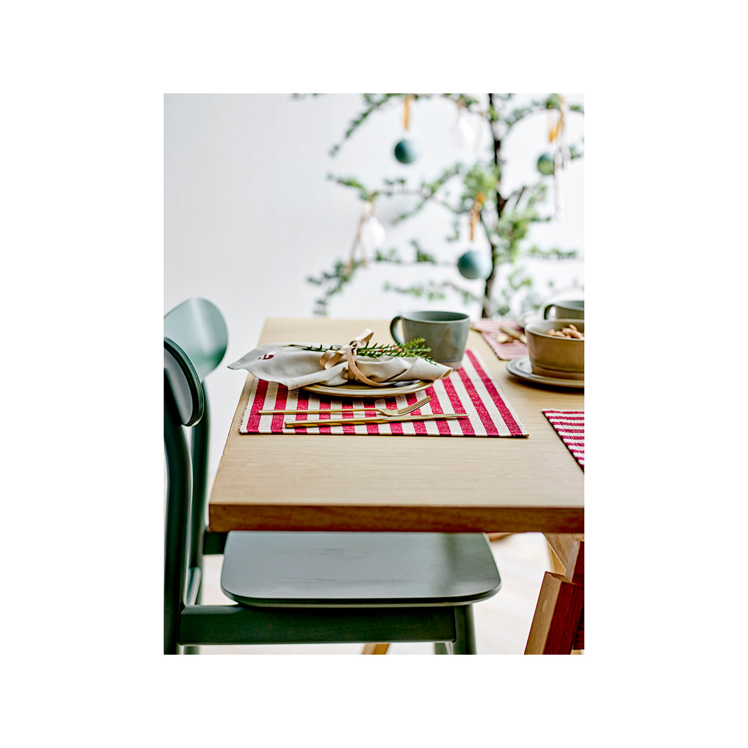 Set de 2 set de table Statement Stripe 33x48cm