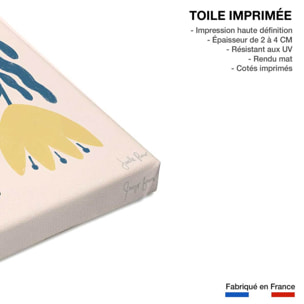 Tableau bouquet d'été Toile imprimée