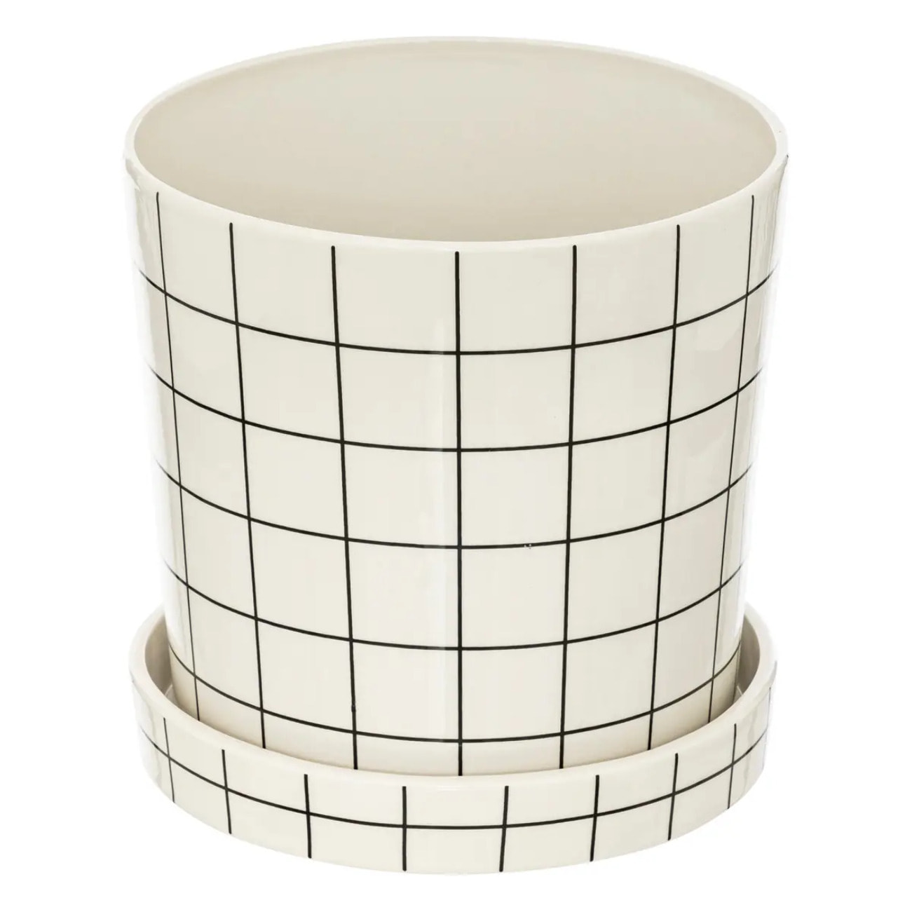 Set de 2 pots Kaya céramique D22/25cm