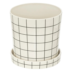 Set de 2 pots Kaya céramique D22/25cm