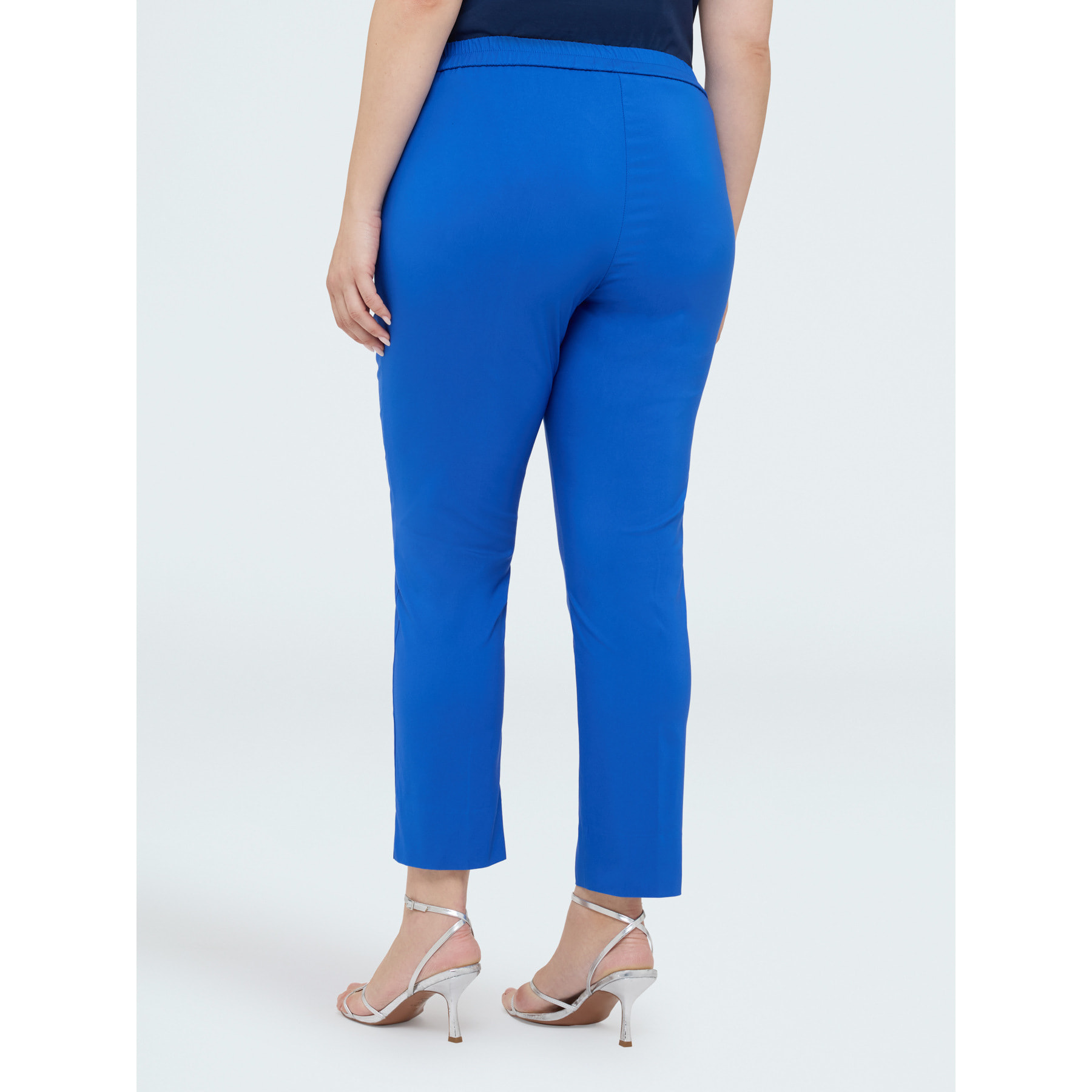 Fiorella Rubino - Pantalones modelo New York - Azul aciano