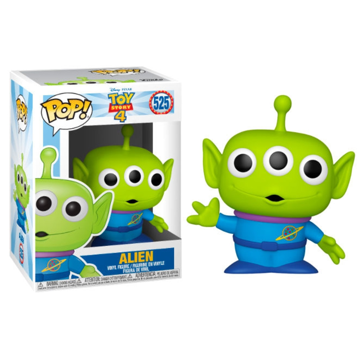 Toy Story Funko Pop Animazione Vinile Figura Alieno 9 cm