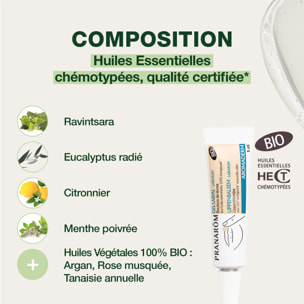 Pranarom - Gel labial pour boutons - Bio - 5 ml