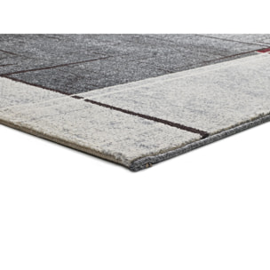 DREAMS Alfombra geomÃ©trica en gris, varias medidas disponibles