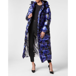 PHILIPP PLEIN Down Jacket FLOWERS