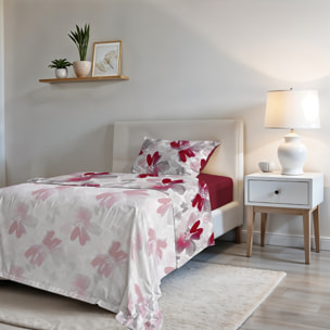 COMPLETO LETTO FASHION, 100% Microfibra, No Stiro - PASSION