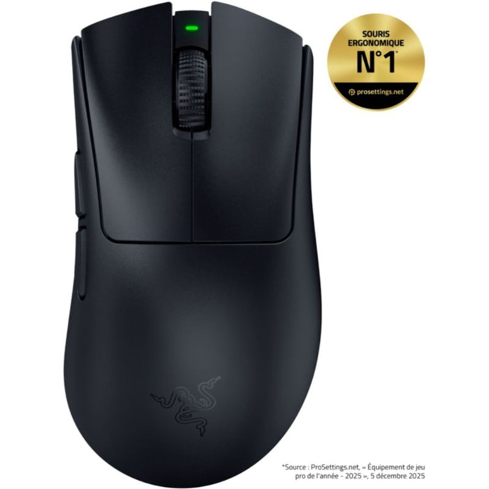Souris Gamer Sans Fil RAZER DEATHADDER V4 PRO NOIR