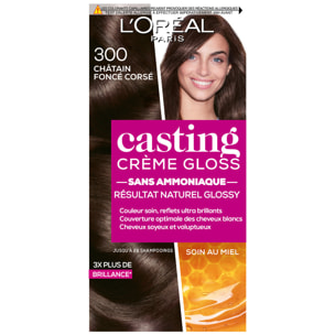 L'Oréal Paris Casting Crème Gloss Coloration 300 Châtain Foncé Corsé