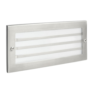 Forlight Empotrable De Pared Ip44 Tamesis E27 60W Acero Inoxidable