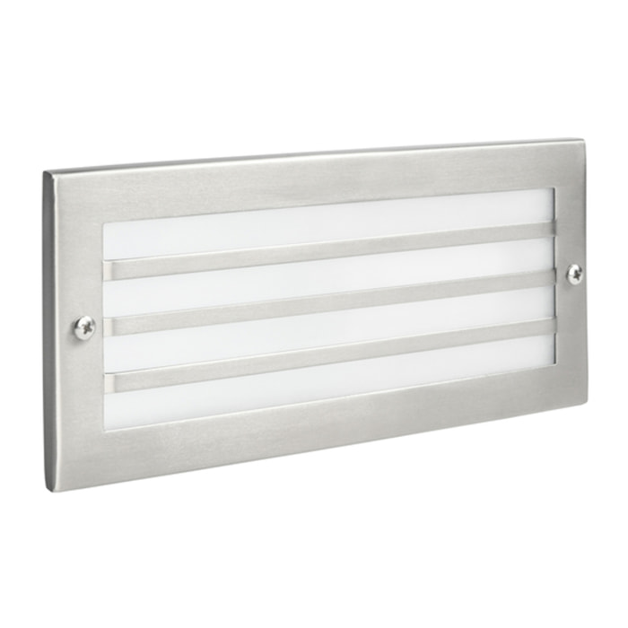 Forlight Empotrable De Pared Ip44 Tamesis E27 60W Acero Inoxidable