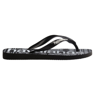 Infradito Havaianas Top Logomania Nero