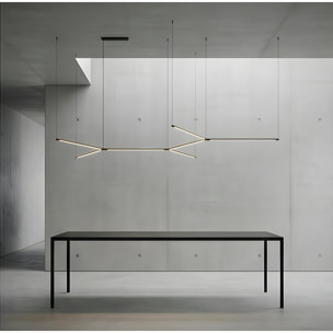 LEDS C4 Colgante Tubs Modular Molecular Double 1500Mm Led 269.5W Blanco Cálido - 3000K