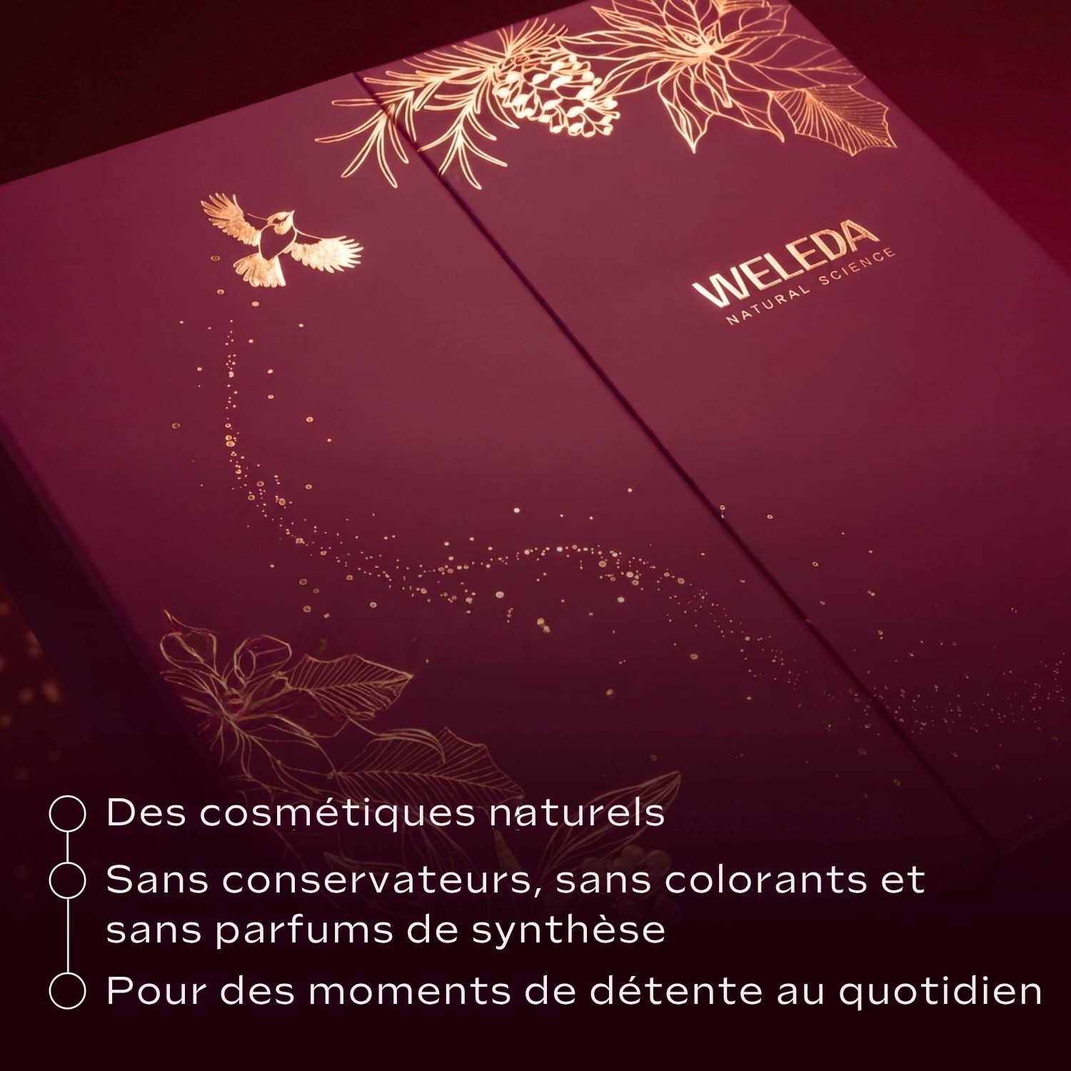 WELEDA - CALENDRIER DE L'AVENT 2026 (11 produits originaux, 2 formats voyage et 11 mini-formats) - Valeur 133€