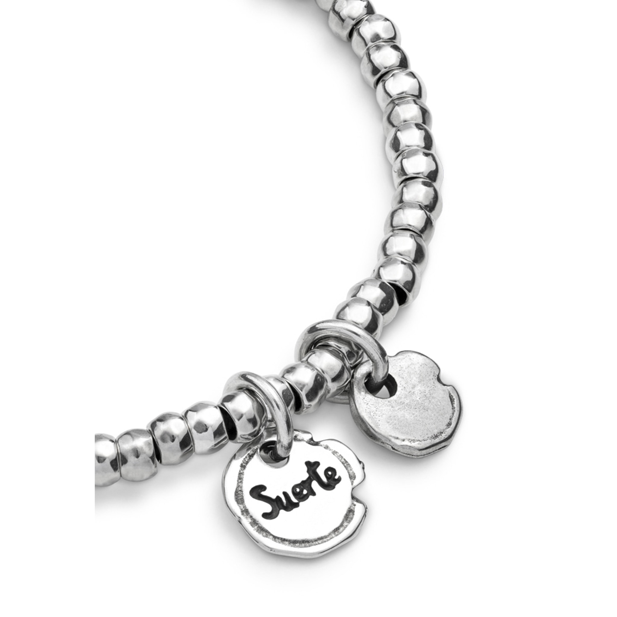 Pulsera SURTE CERTIFICADA PLATEADO L