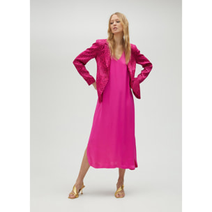 Vestito midi con spalline