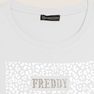 Canotta con Logo FREDDY e Grafica Animalier