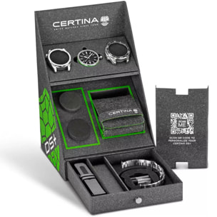 Reloj Certina C0414071905100 Hombre Analogico Automatico con Correa de Acero inoxidable