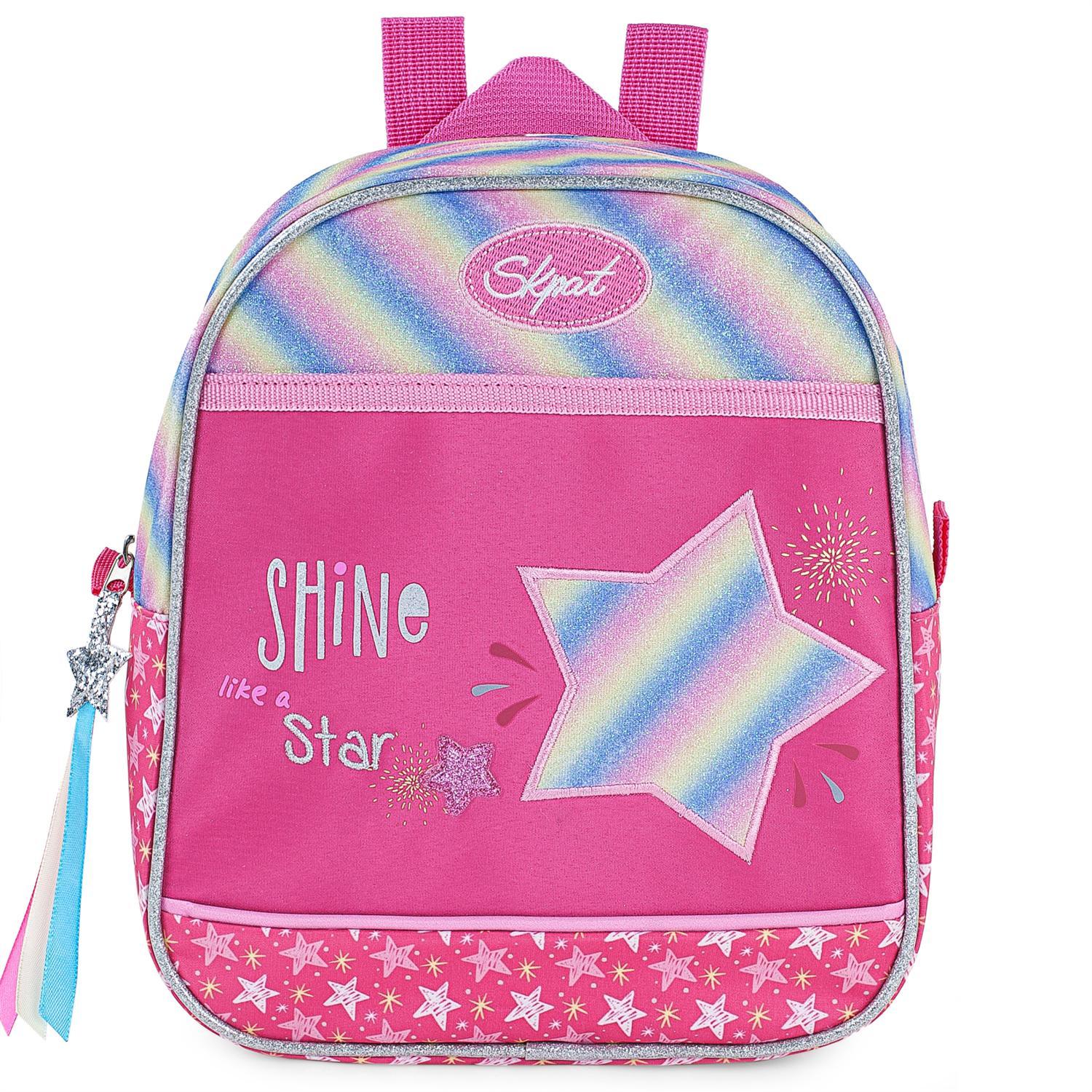 Mochila Skpat Shine Like A Star Fucsia