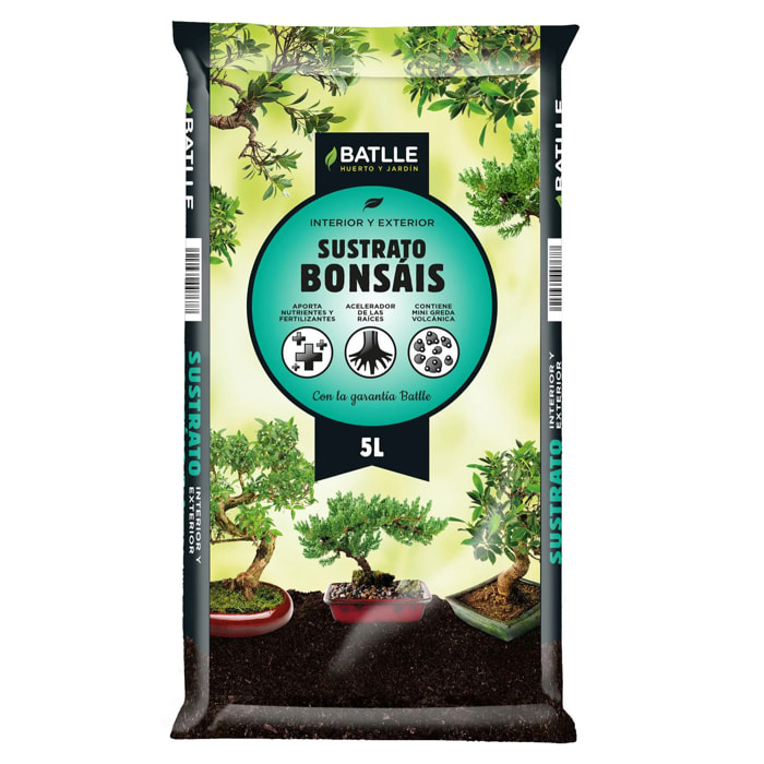 Sustrato Bonsáis 5 L Batlle
