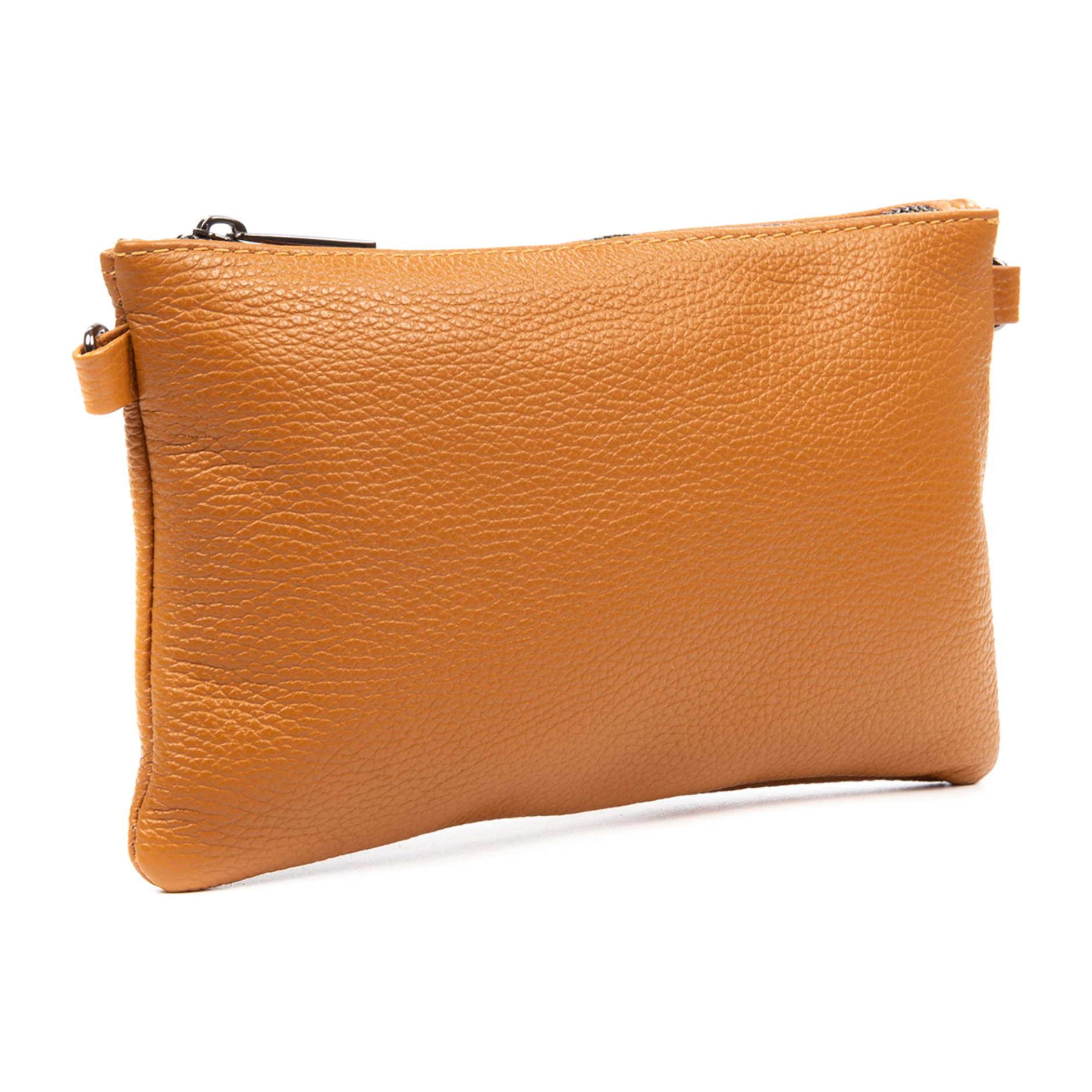 Albenga Borsa a tracolla donna in pelle autentica finitura dollaro