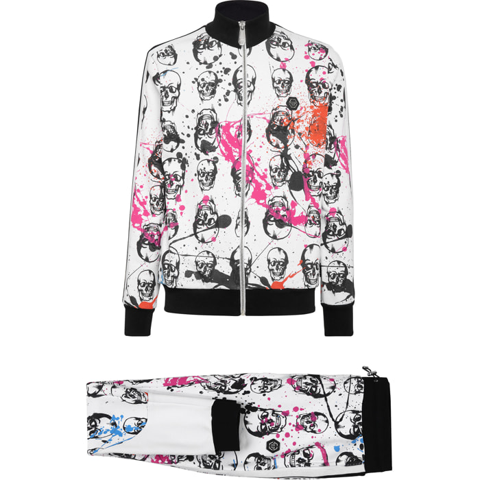 PHILIPP PLEIN Chándal: sudadera con capucha y pantalón SKULL
