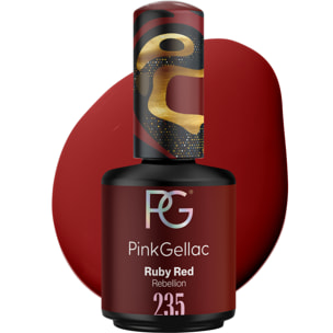 Vernis semi-permanent - 235 Ruby Red - 15 ml