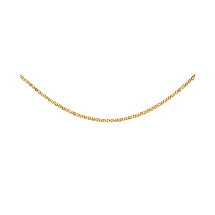 Collana Fine Tape Acciao Placcato Oro